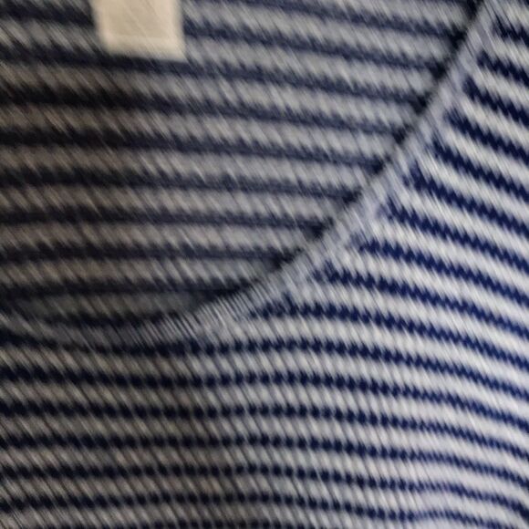 Motherhood maternity blue‎ and white sweater blouse - Picture 3 of 5